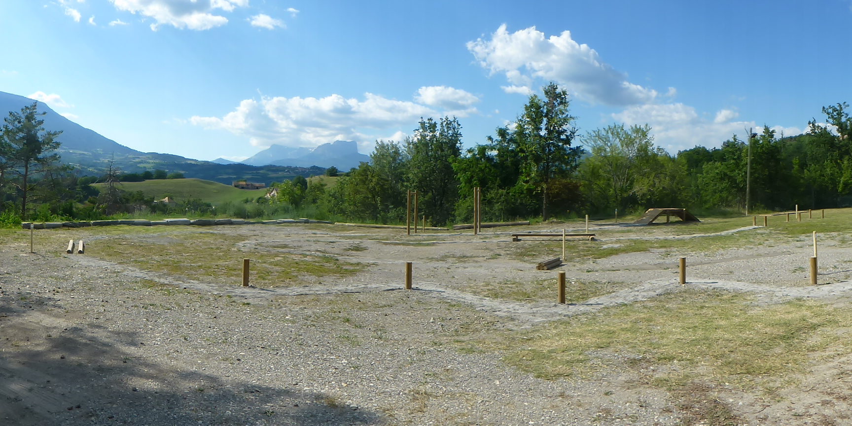 Piste de vélo de Châteauvieux